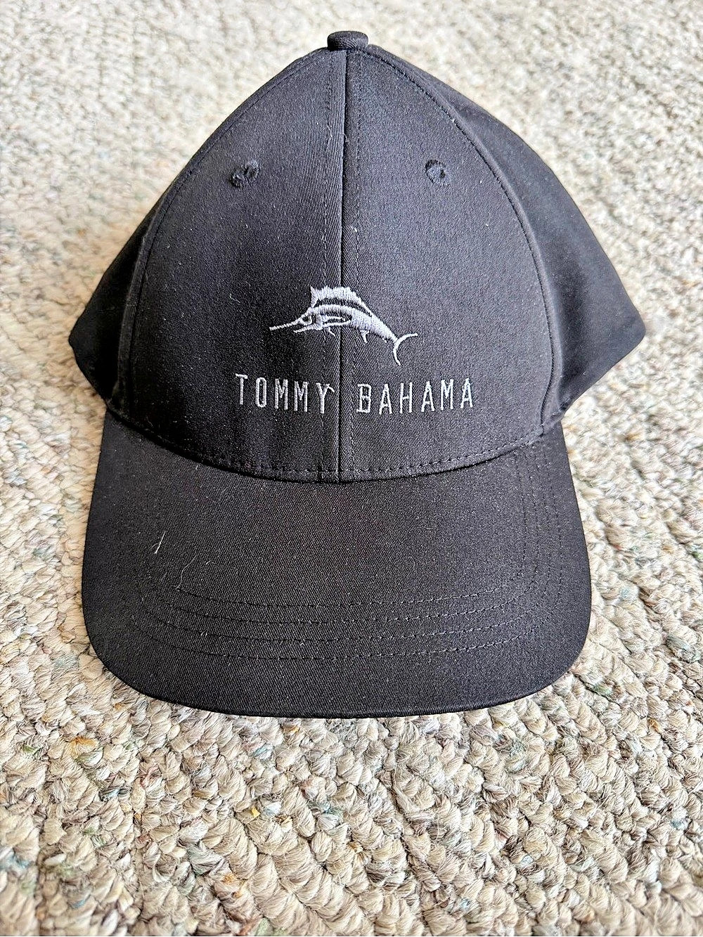 Tommy Bahama Baja Margarita Recipe Cap Black Adjustable Hat